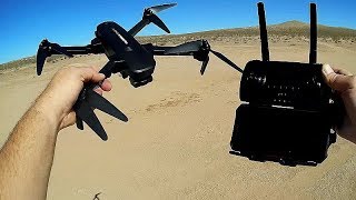 Hubsan Zino Pro Long Range FPV Camera Drone Flight Test Review [upl. by Dumm]