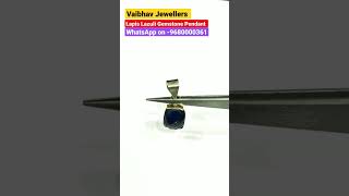 Beautiful S925 Lapis Lazuli Pendant lapislazuli certified vaibhavjewellers shorts [upl. by Anauqahc406]