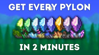 You MUST Try This Quick Trick to Get Every Pylon in Terraria [upl. by Nollad]