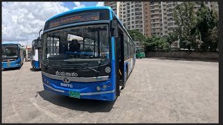 Kadugodi to Shivaji Nagar SBS1K Electrical bus experience in Bangalore BMTC🚍 [upl. by Yajiv]