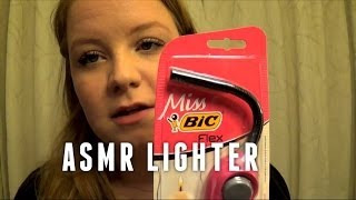 ASMR HD  whispered  lighter sounds fire and some tapping [upl. by Sisile]