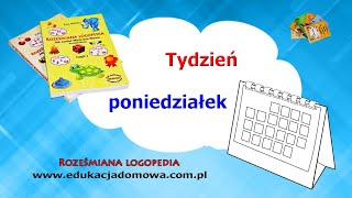 Tydzień  Wanda Chotomska  Roześmiana Logopedia poleca wiersze polskich poetów [upl. by Georgia586]