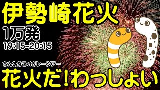 伊勢崎（いせさき）花火ライブ 花火だ！わっしょい！1915ｰ2015 ちんあなごchリレーツアー 592023 【ちんあなご】目指せ100ヶ所 みんなでにょろや20230806 [upl. by Marlane]