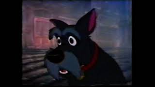 lady and the tramp  rescuing tramp from dogcatcher  VHS bootleg [upl. by Aizirtap35]