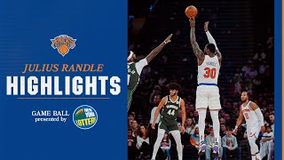 Julius Randle Drops 24 PTS amp 9 REB vs Bucks  December 25 2023 [upl. by Roose]