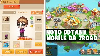 LANÇOU O DDTANK OFICIAL MOBILE DA 7ROAD  DDTANK ORIGIN [upl. by Pete623]