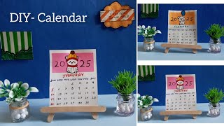 How to make Calendar at home l DIY Calendar 2025 I Paper Calendar idea l Art and Craft with paper [upl. by Etnecniv]