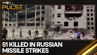 RussiaUkraine war UK Germany condemn Russian strikes on Poltava  WION Pulse [upl. by Eceirtal]