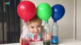 Baking Soda and Vinegar Balloon Experiment [upl. by Honoria]