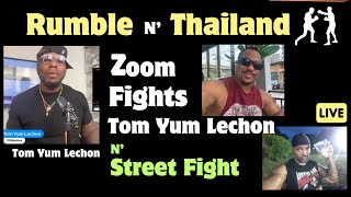 Thailand Drama Zoom To Thailand Fights Tom Yum Lechon on Pattaya Street  What Happened [upl. by Otter967]