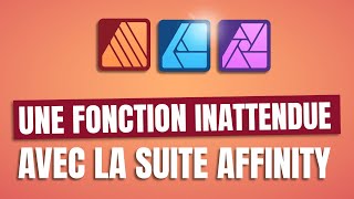 Astuce Suite Affinity V1 et V2  Une fonctionnalité inattendue qui était sous vos yeux  😜 [upl. by Iives828]