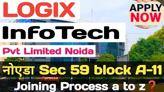 Noida Sector 59 Job Vacancy  Logix infotech call centre job in Noida Sec59  Call Centre Job [upl. by Enileuqaj]