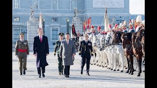 LIVE Chinese President Xi Jinping attends official welcoming ceremony in Spain [upl. by Hamrnand]