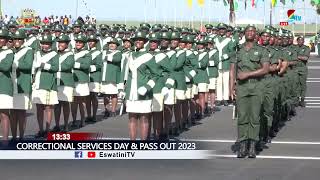 Drill display by His Majestys Correctional Services trainees [upl. by Reinert]