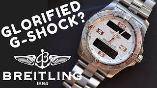 BREITLING AEROSPACE  More Than JUST a Luxury GShock [upl. by Ruvolo]