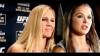 Holly Holm Comments on Ronda Rouseys Suicide Remarks [upl. by Melleta]