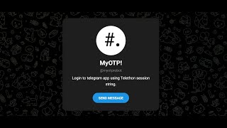 How to Login to Telegram App Using a Session File or String [upl. by Raleigh]