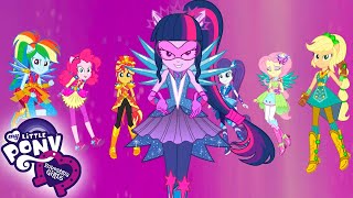 Equestria Girl  Defeating Gloriosa  Best Moments  MLP EG [upl. by Adialeda]