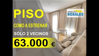 Piso como a estrenar con terraza privada Sólo 63000 € [upl. by Zsa Zsa361]