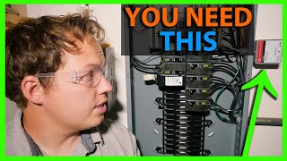 How To Install a Surge Protector in Main Panel  Best SPD Location amp NEC Type 1 2 3 amp 4 Explained [upl. by Derwin]