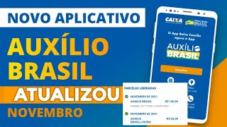 APLICATIVO AUXÍLIO BRASIL ATUALIZADO CONSULTAR BENEFÍCIO [upl. by Dnomsad]