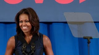 First Lady Michelle Obama Speaks at a Lets Move Active Schools Event [upl. by Normandy]