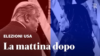 Elezioni Usa 2024 la mattina dopo [upl. by Sitoiganap560]