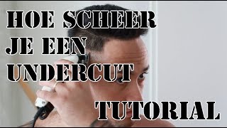 OVERLOOP KAPSEL UNDERCUT TUTORIAL [upl. by Natrav]