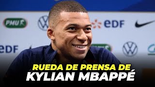 🤯 MBAPPÉ ROMPE SU SILENCIO  Rueda de prensa de Kylian Mbappé previa al Francia  Alemania [upl. by Neirb]