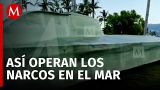 Narco submarino incautado en Guerrero decomisan toneladas de cocaína [upl. by Gent]