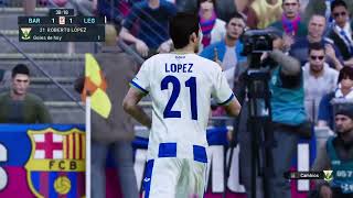 BARCELONA VS LEGANES  LA LIGA 202425 [upl. by Elik]