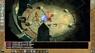 Baldurs Gate 2 Monk solo part 58  Demogorgon [upl. by Asilav]