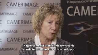 Camerimage Joan Churchill interview [upl. by Belsky]