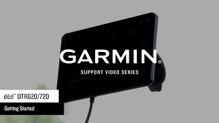 dēzl™ OTR620720  Getting Started  Garmin Support [upl. by Cesaro]