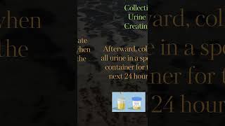 24 hour Urine Protein and Creatinine  24 hour Urine CollectionA guide for 24hour urine collection [upl. by Allyn248]