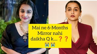 Why Vidya Balan didnt look in a mirror for 6 months for this reason❓😳 [upl. by Abran]