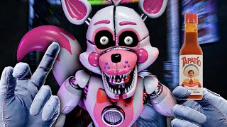 Hes Back At the END Too  FNAF VR 2 Like a Mexican [upl. by Yetac]