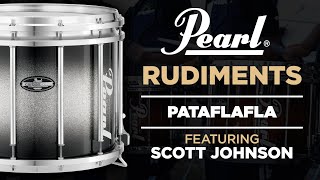 Pearl Drum Rudiments  Pataflafla [upl. by Nnayrrehs268]