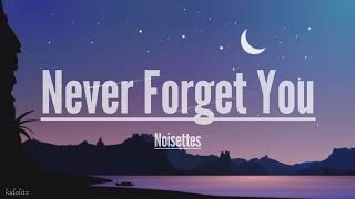 Noisettes  Never Forget You Lyrics  I’ll never forget you [upl. by Irami]