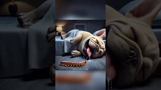 While the French Bulldog is sleeping soundly [upl. by Talbert]