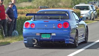 820HP Nissan Skyline R34 GTR VSpec 27L JUN stroker  BRUTAL SOUNDS [upl. by Euqirat197]