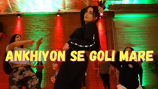 ANKHIYON SE GOLI MARE  Iman Esmail Choreography  Dulhe Raja  Govinda  Bollywood Dance [upl. by Schramke364]