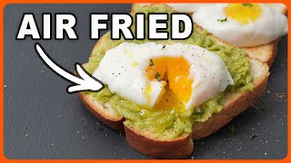 Air Fryer Poached Eggs Is it easier [upl. by Haisej]