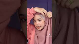 Tutorial pleated shawl by Kak Rozyana Roslan Inspired by Kak Sally [upl. by Leavelle]