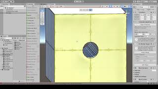 Unity  Probuilder  Create a roundcircular hole in an object or shape easily and quickly [upl. by Ihskaneem]