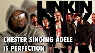 First Time Reaction  Linkin Park  Rolling In The Deep LIVE  Reaction [upl. by Ayekel]