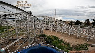 Wild Chipmunk  POV  Lakeside Amusement Park  Miler Manufacturing  Wild Mouse [upl. by Aizek941]