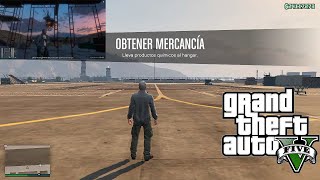 Robando suministros para el negocio del Hangar en GTA 5 ONLINE [upl. by Musette520]