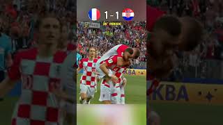 FRANCE VS CROATIA WORLD CUP 2018🏆shorts [upl. by Odlareg]