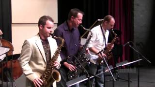 Cannonball Saxophones  Beeline It  Tevis Laukat Randal Clark Ryan Lillywhite [upl. by Marlene]